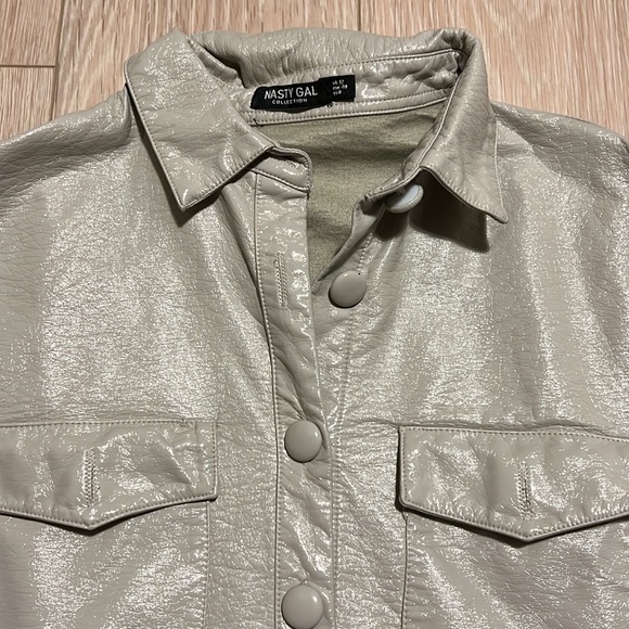 Nasty Gal Vinyl Dress - Picture 2 of 2